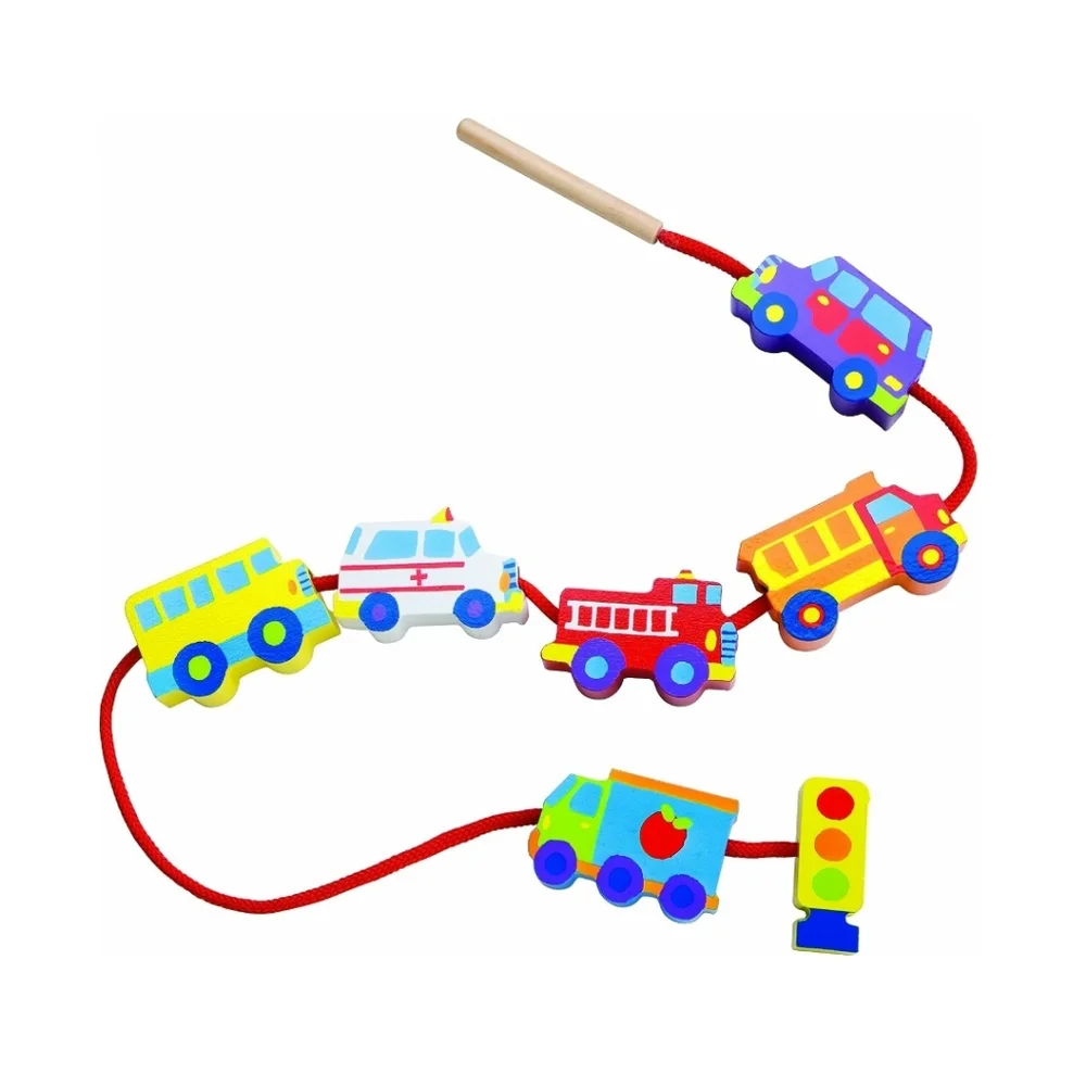 2 wooden learning toys
